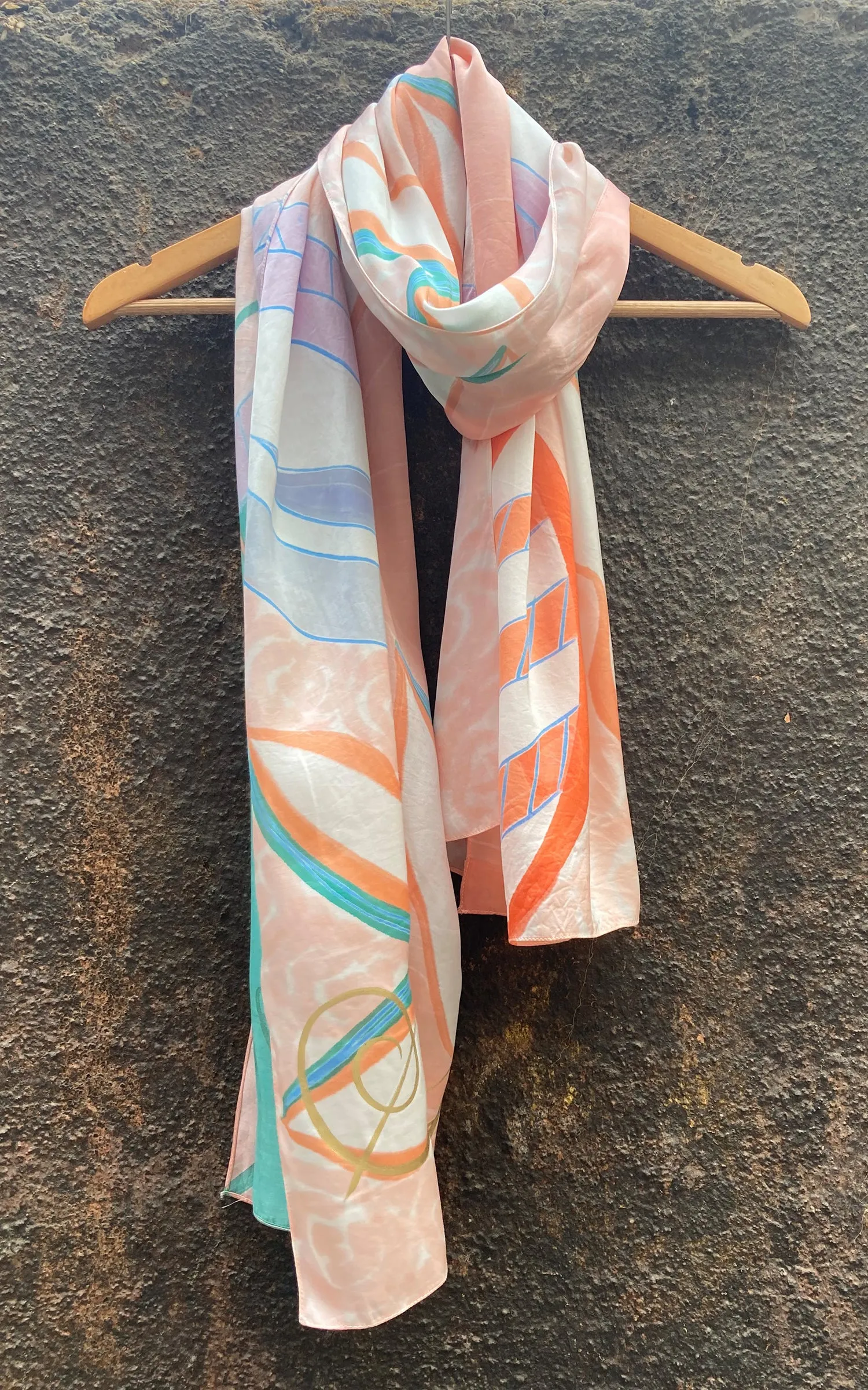 Abstract Printed Scarf