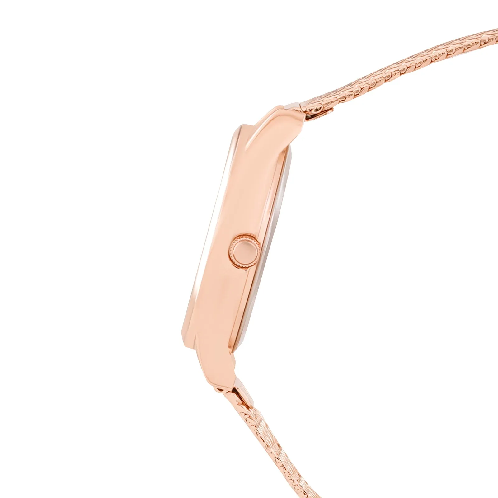 Anetra All Rosegold Mesh Strap Watch