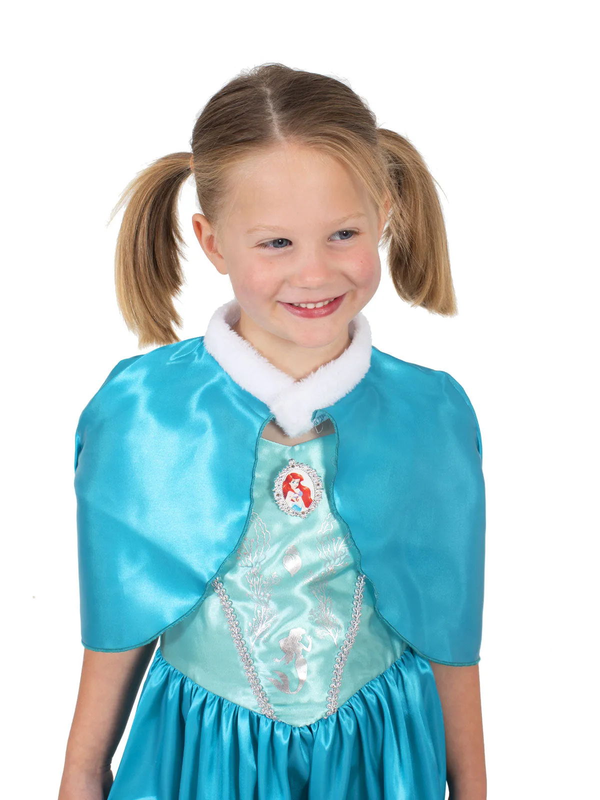 Ariel Deluxe Cloak Costume for Kids - Disney The Little Mermaid