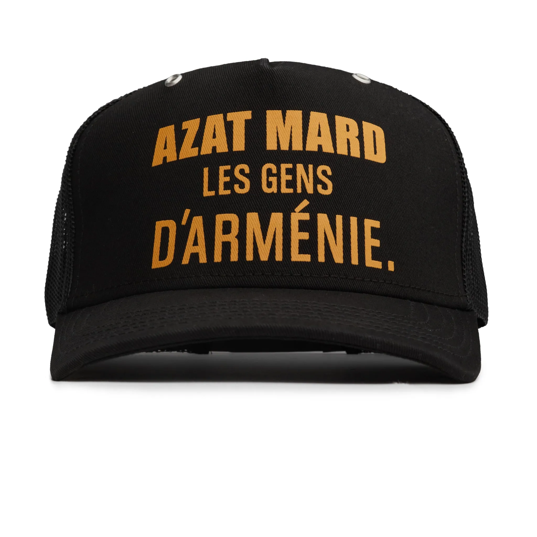 Azat Mard Les Gens Trucker Cap Black