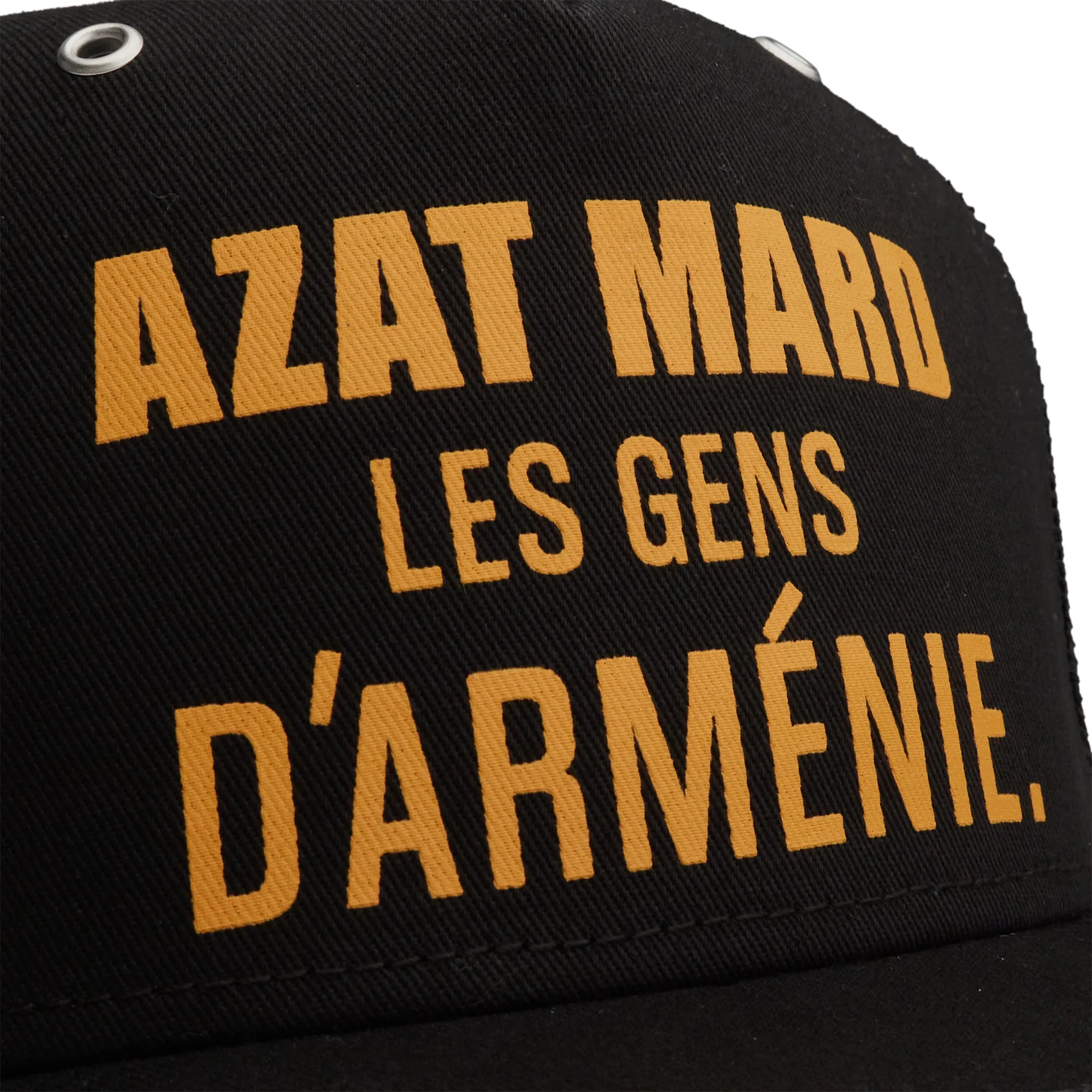 Azat Mard Les Gens Trucker Cap Black