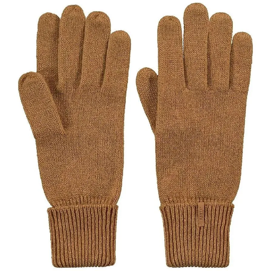 Barts Fine Knitted Gloves - Brown