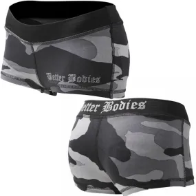 Better Bodies Camo Hotpants - Grey Camo