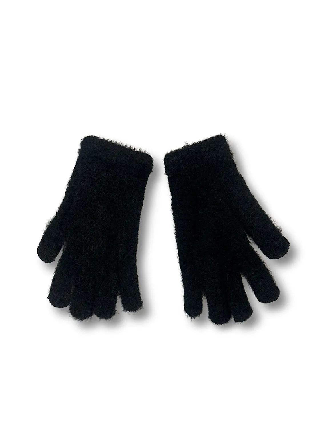 Black Dogtooth Gloves