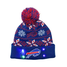 Buffalo Bills Ugly Knit Light Up Beanie