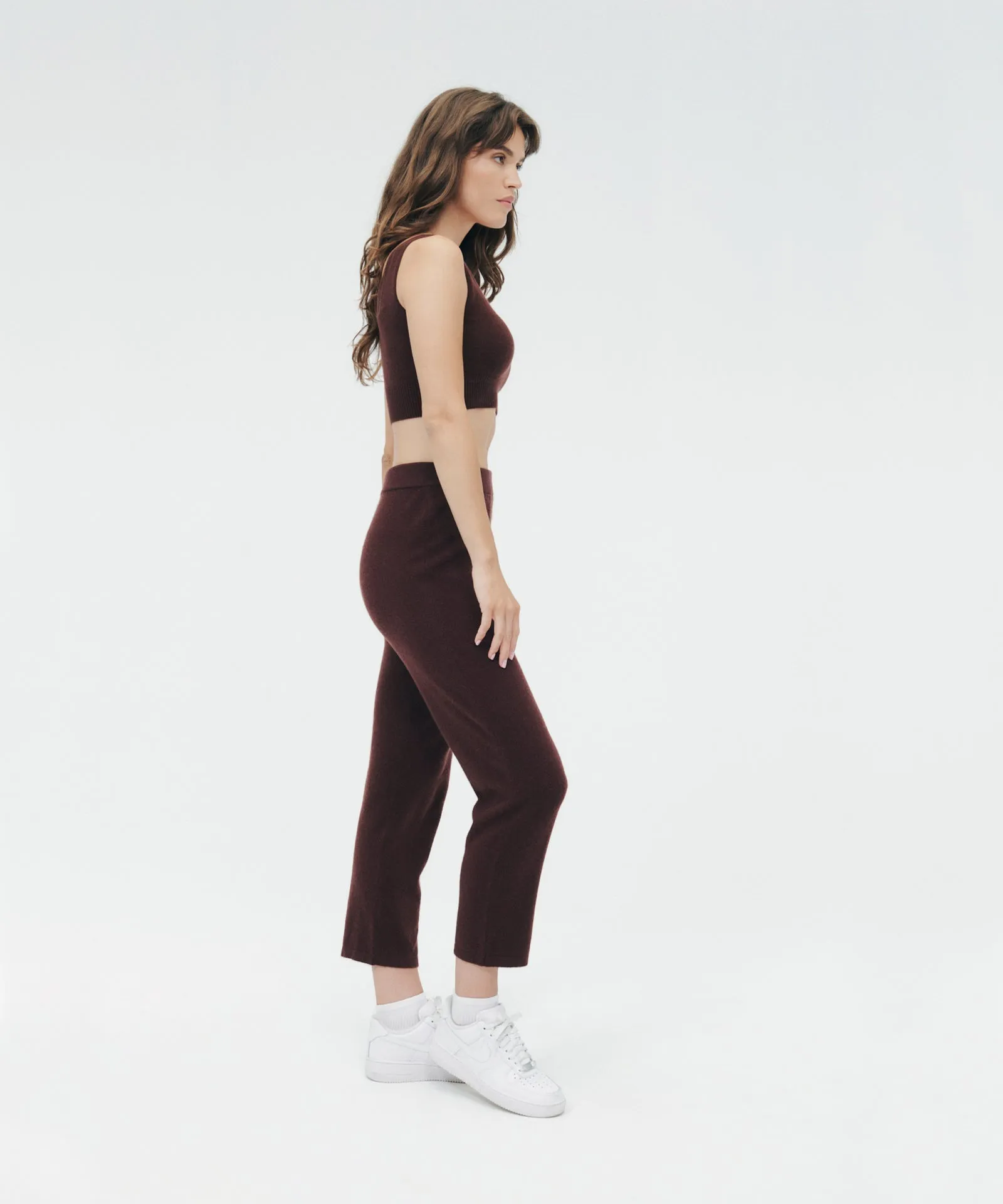 Cashmere Cropped Pant