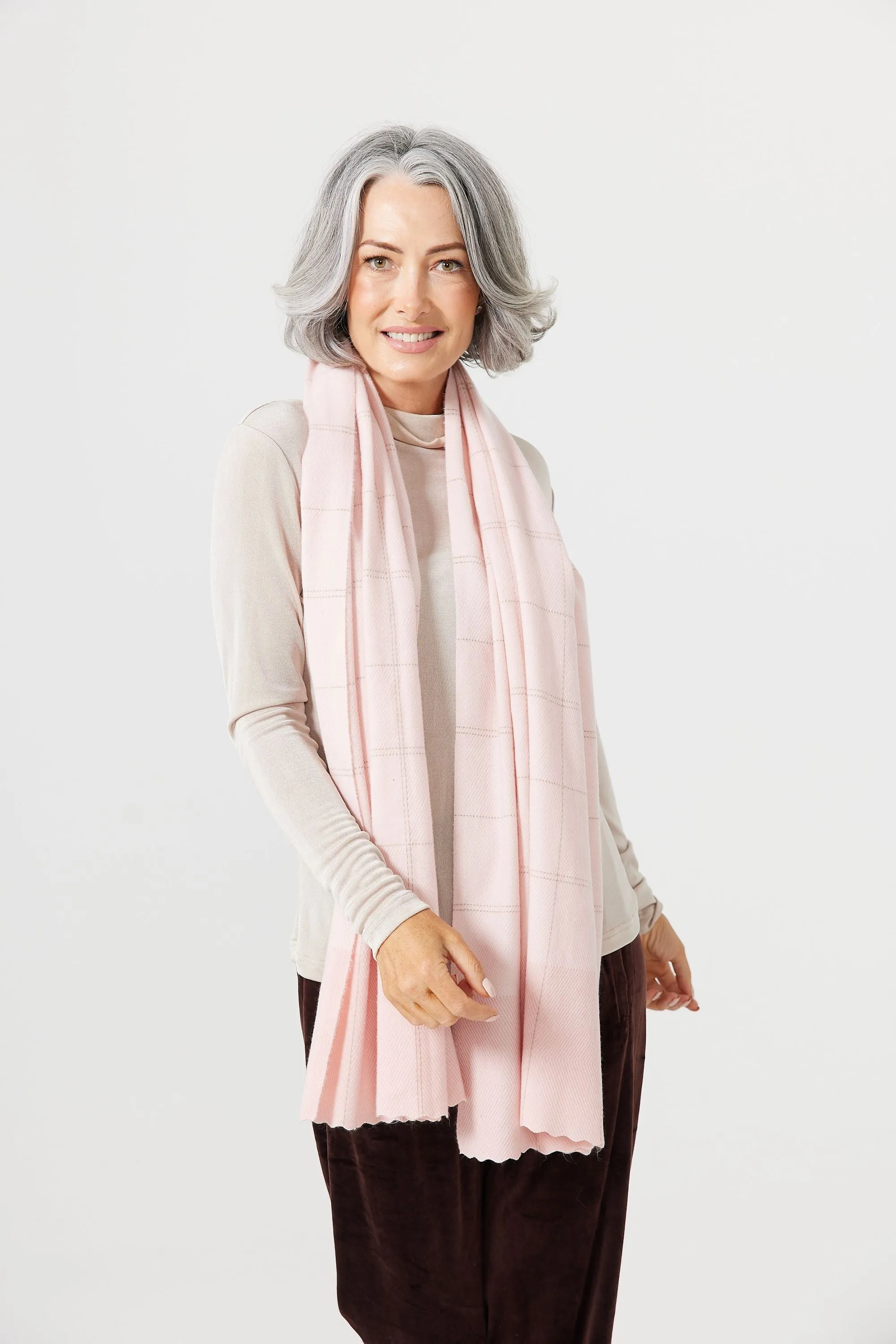 Chey Scarf (Blush)