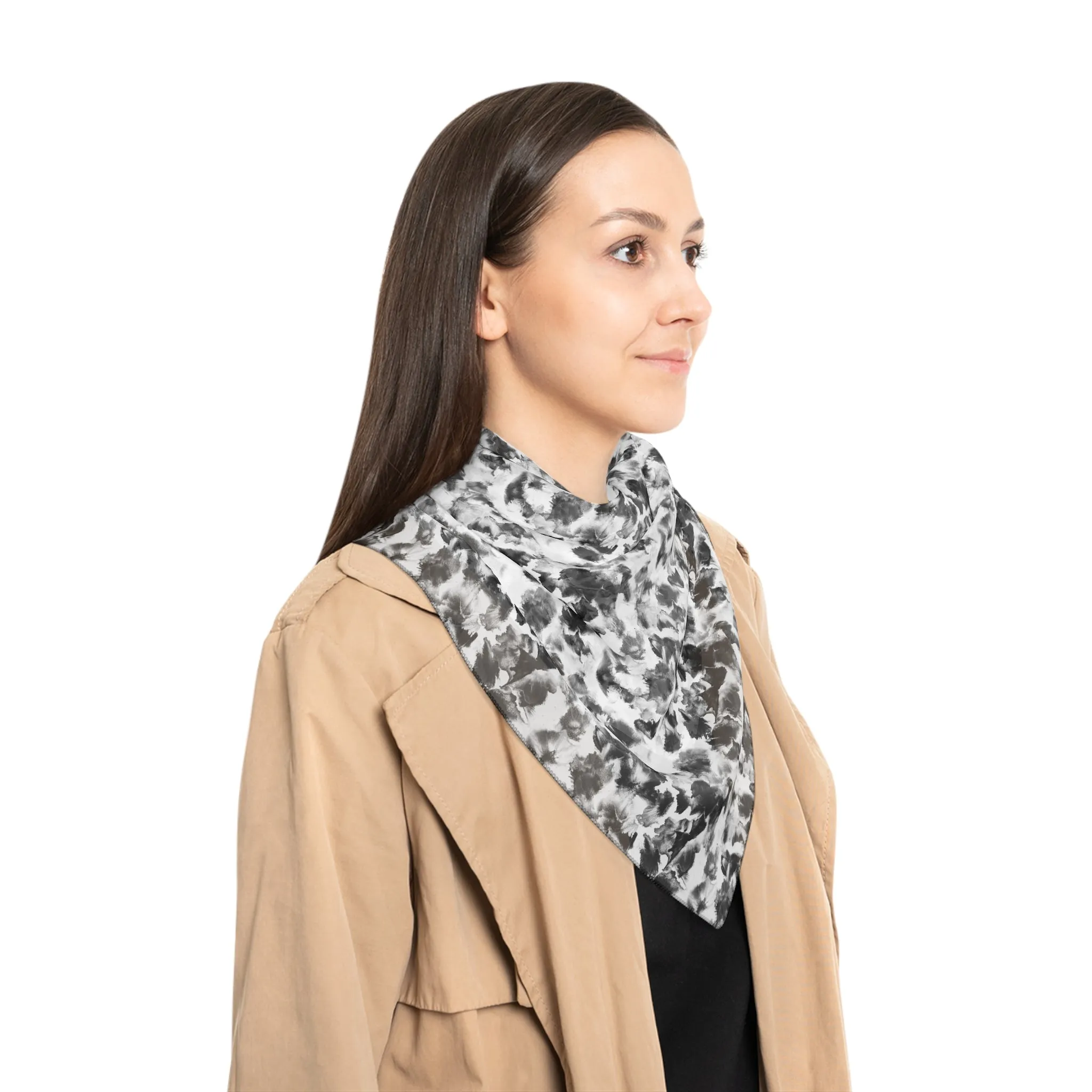 Chiffon Scarf - Moonlight Print