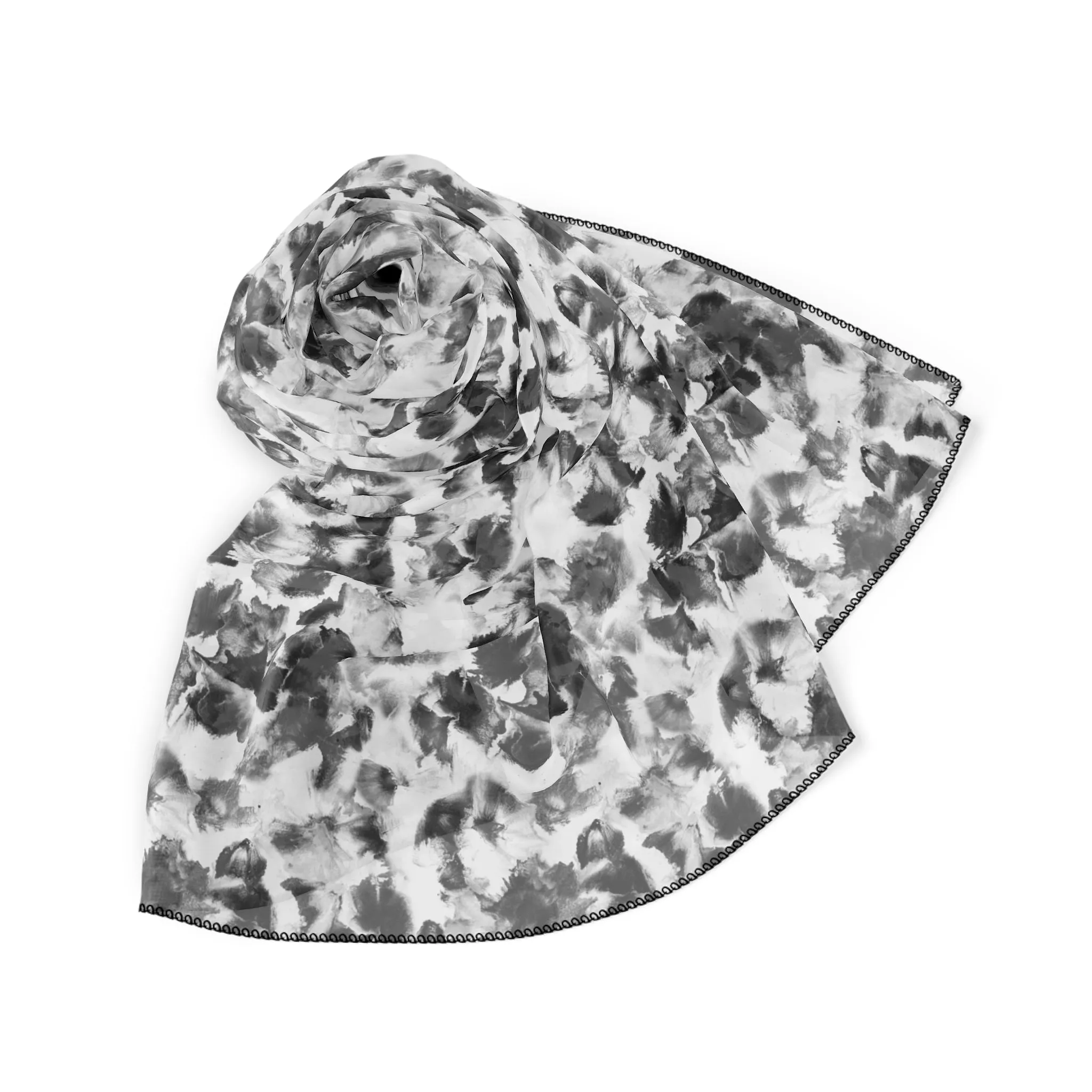 Chiffon Scarf - Moonlight Print