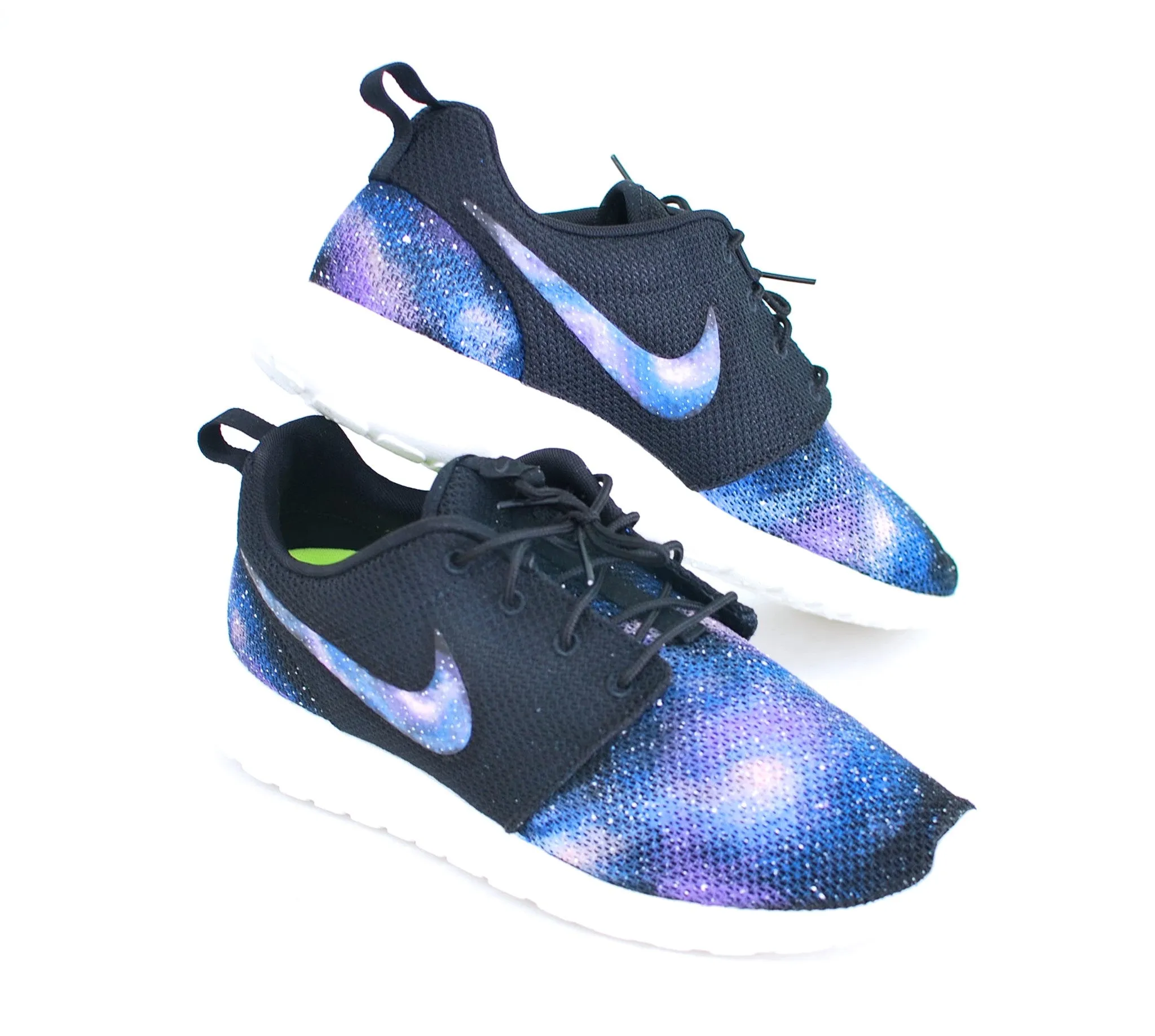 Custom Nike Roshe One - Hand Painted Galaxy Sneakers