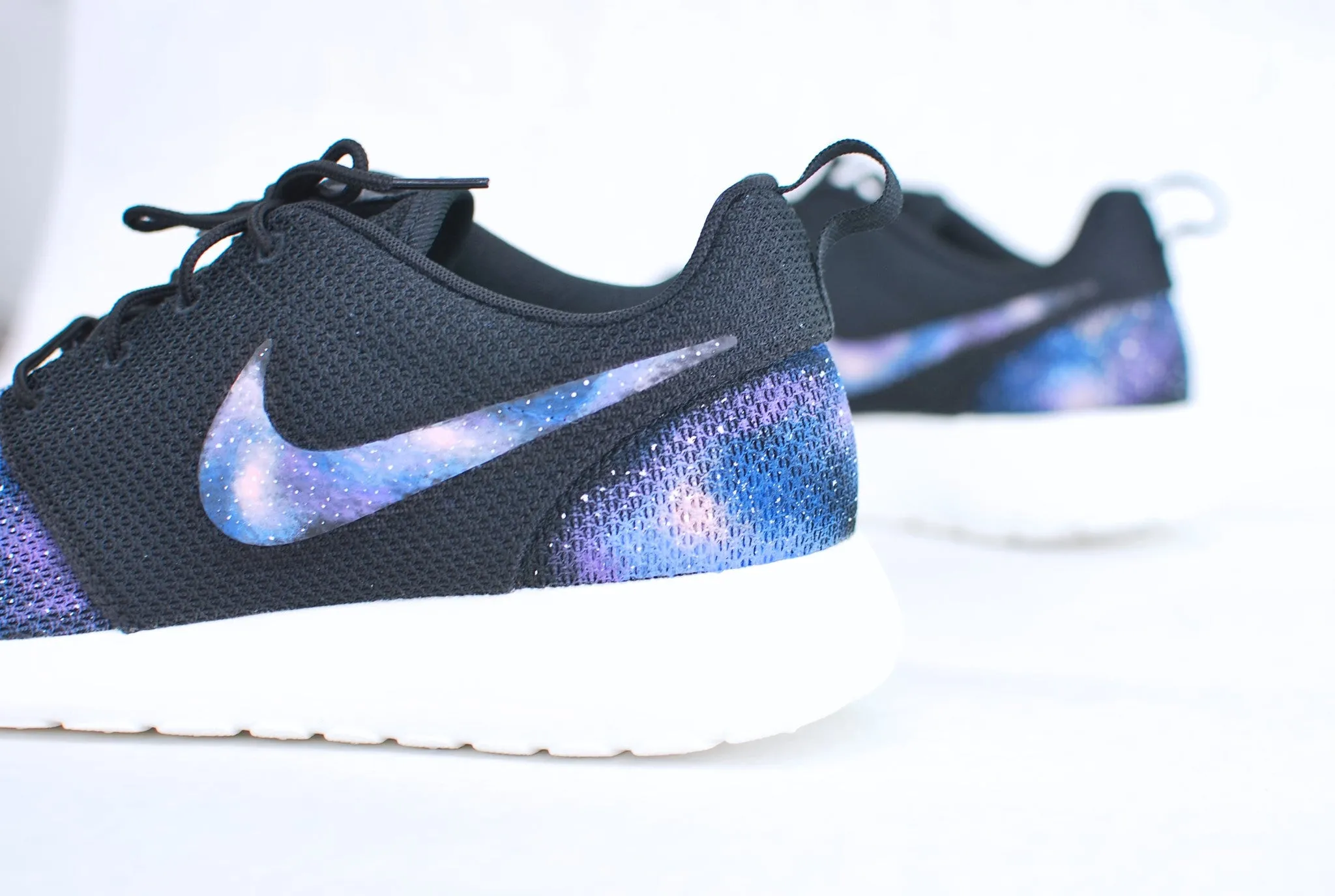 Custom Nike Roshe One - Hand Painted Galaxy Sneakers