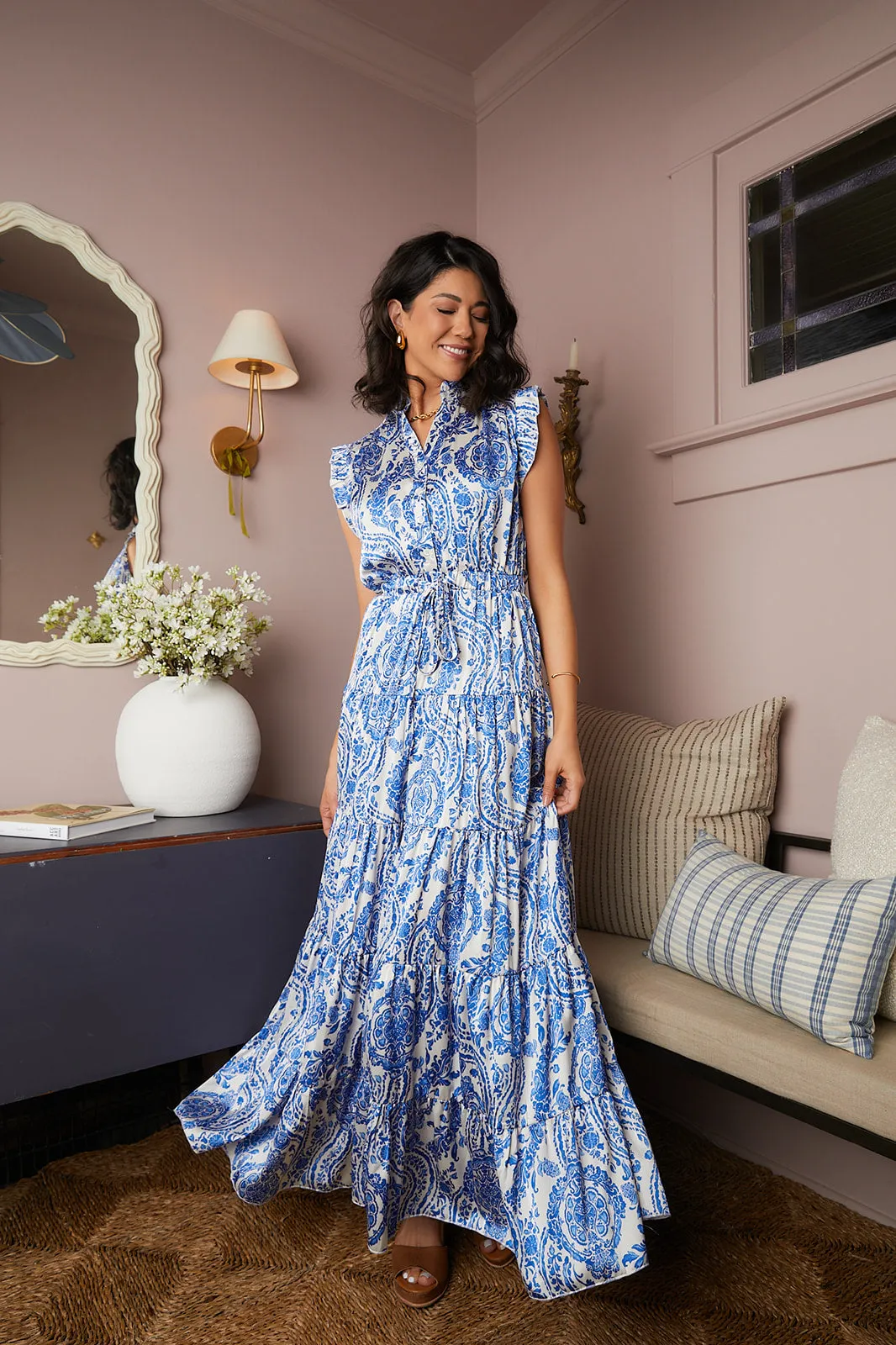 Daydreamer Paisley Maxi Dress