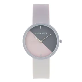 Duet Bloom Lavender Silicone Strap Watch