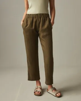 Easy Linen Pant - Beech