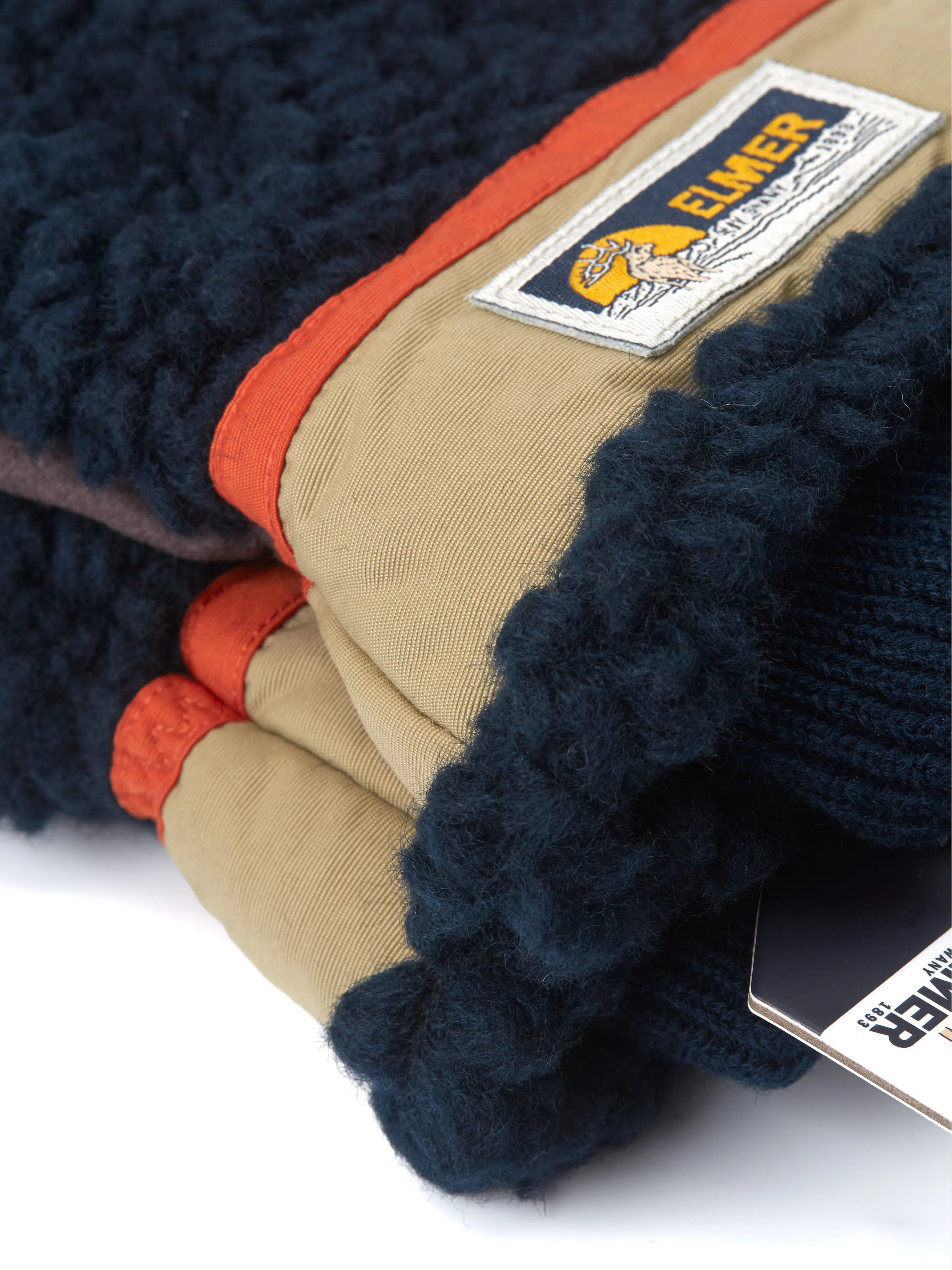 Elmer Woolpile Gloves Navy