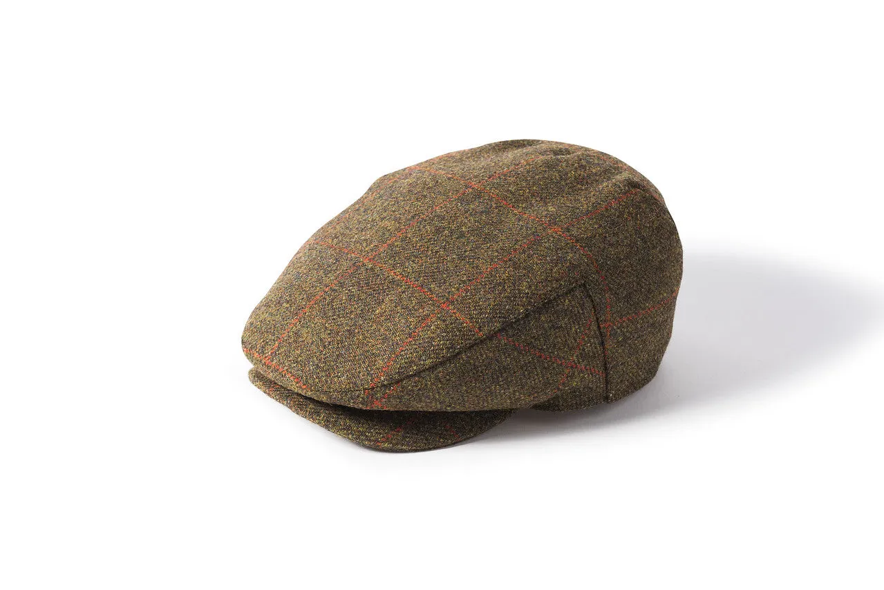 Failsworth Waterproof Tweed Flat Cap