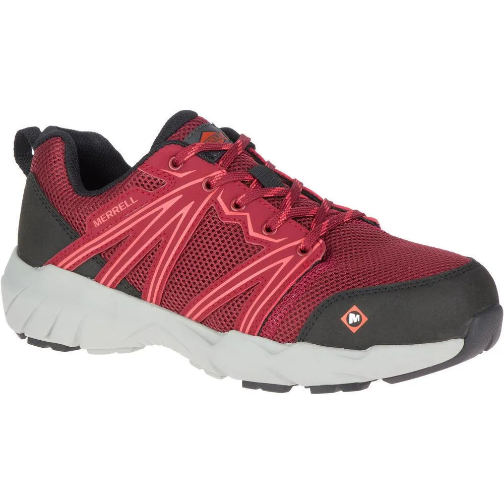 Fullbench Superlite Women's Alloy-Toe Work Shoes Syrah