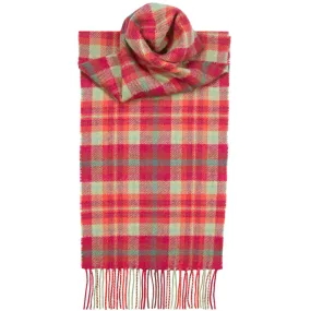 Highland Rose Tartan Scarf