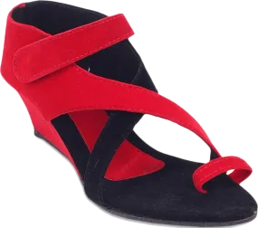 Jade Women Red Flats