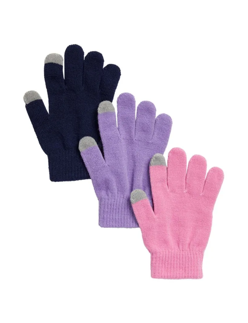 Kids' 3pk Magic Gloves