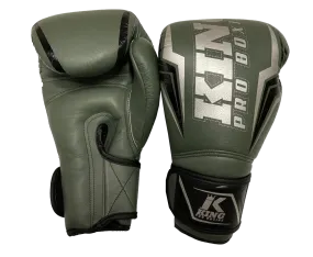 King Pro Boxing Gloves THOR Olive