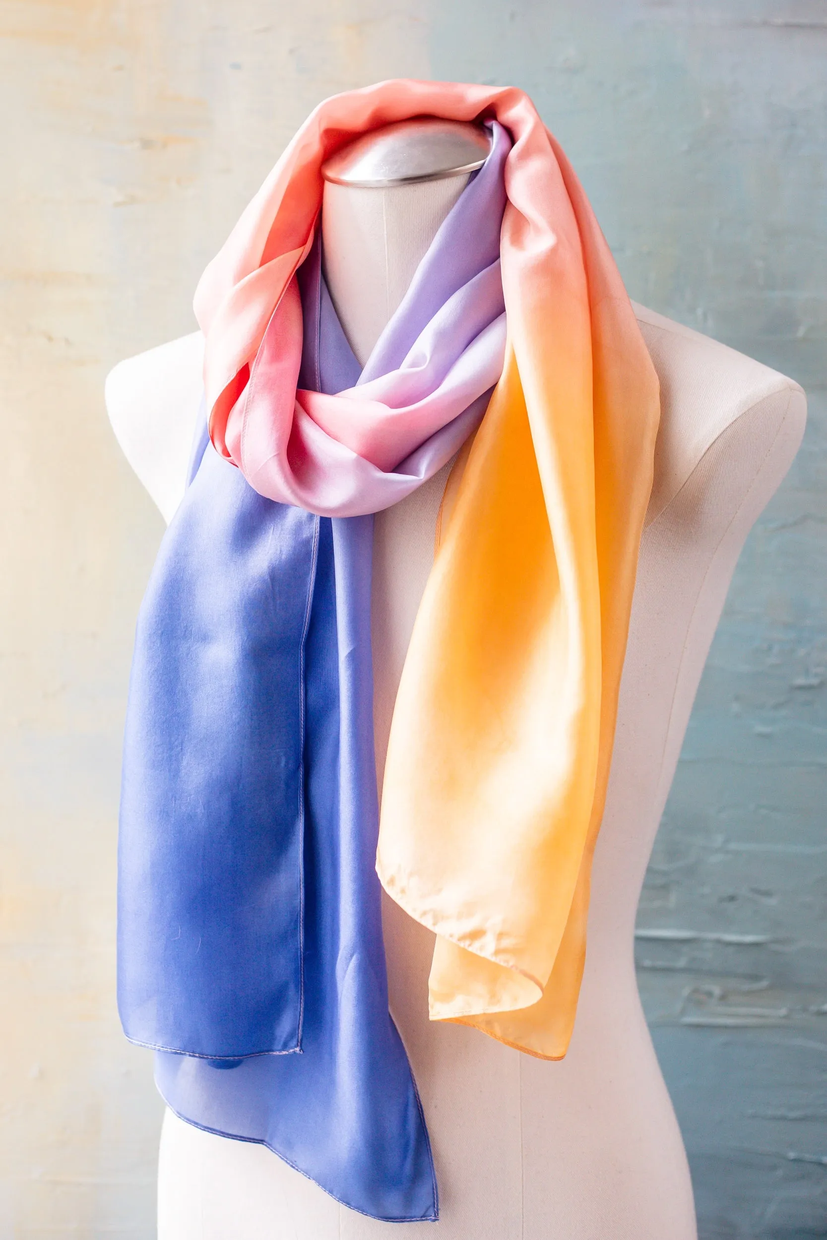 Larkspur Tie Dye Scarf