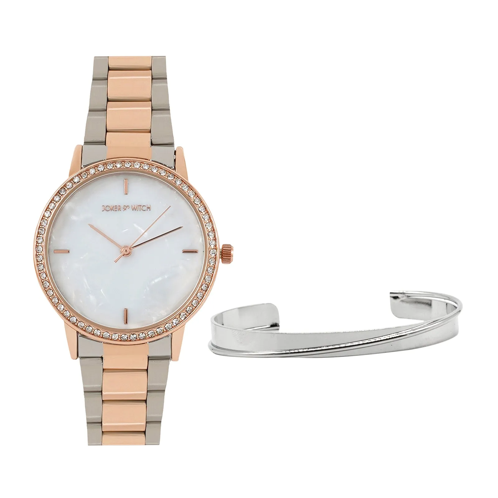 Moana Dualtone Watch Bracelet Stack