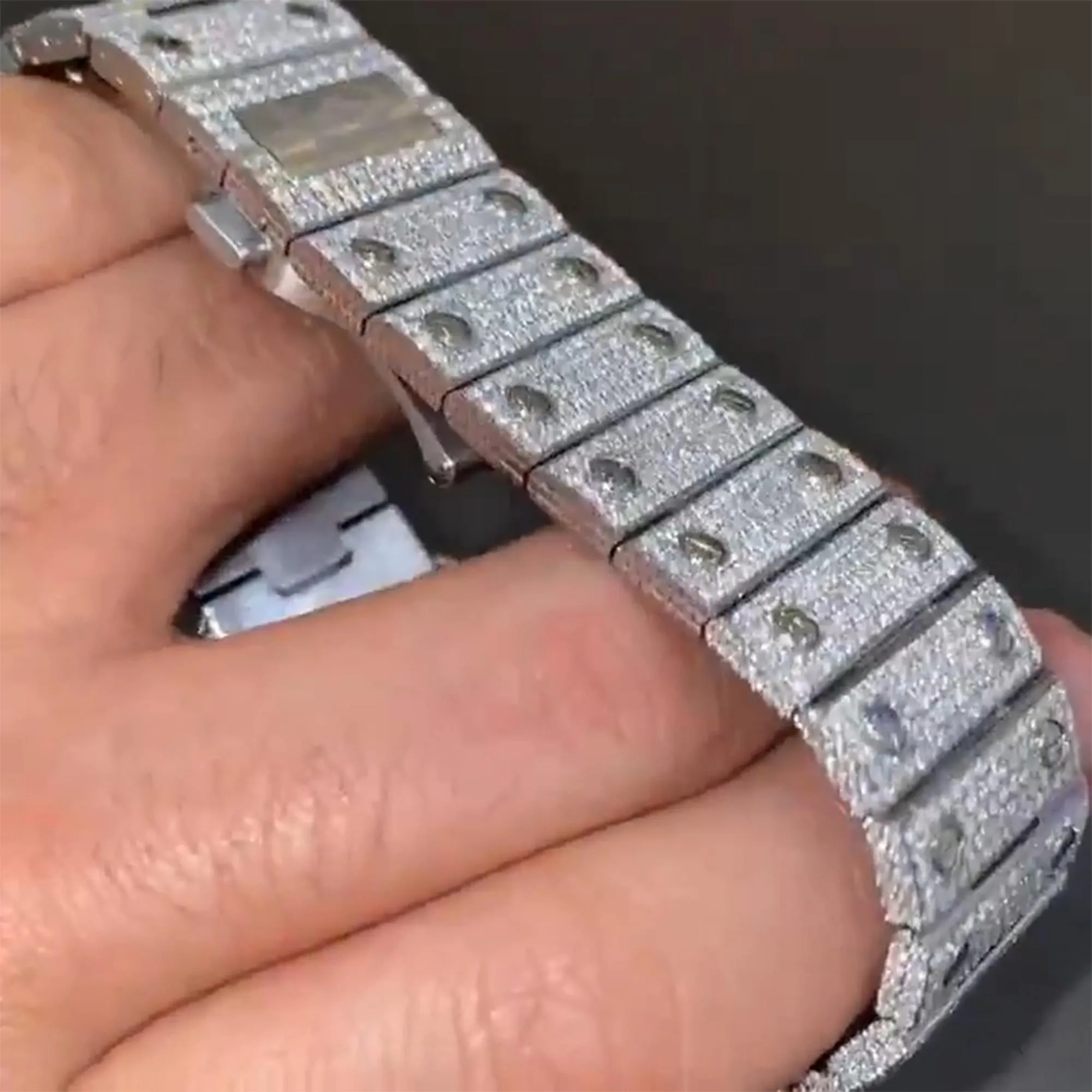 Moissanite watch | diamond watch(W-23)