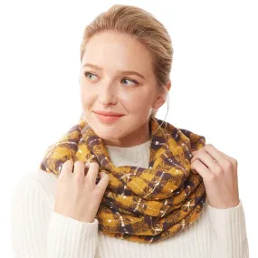 Plaid Check Infinity Super Soft Scarf