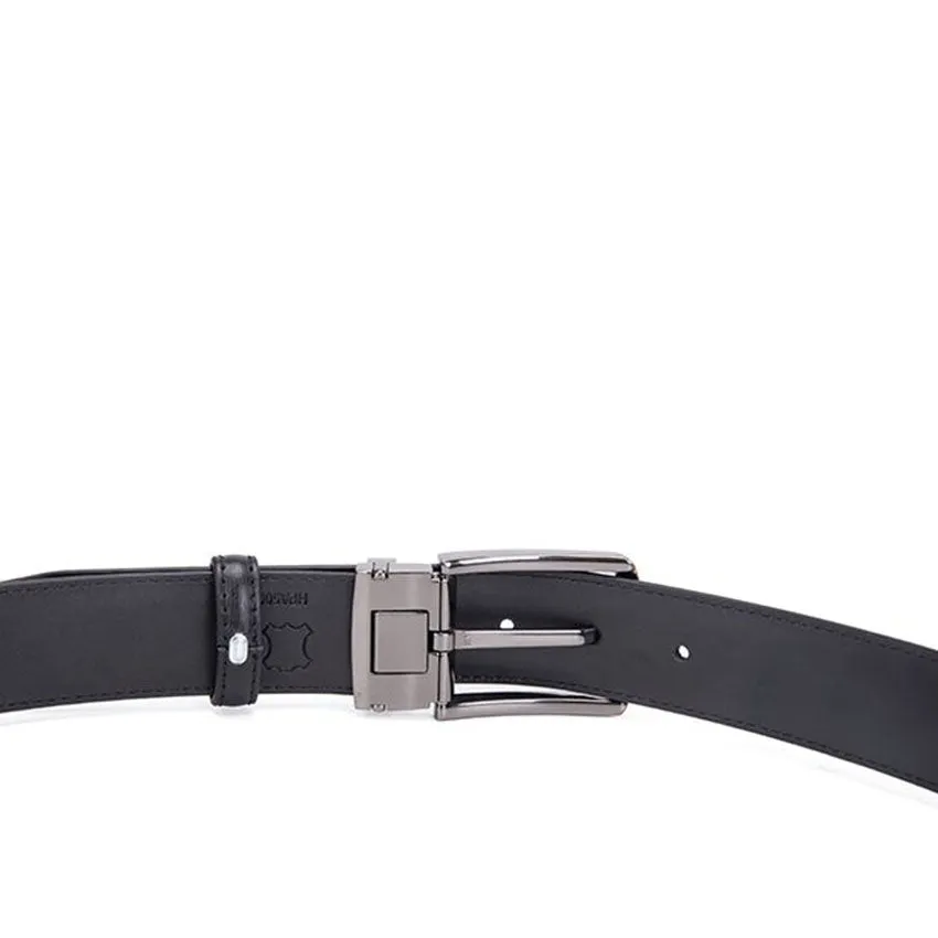 Remus Pin Clip Men's Belt - Black