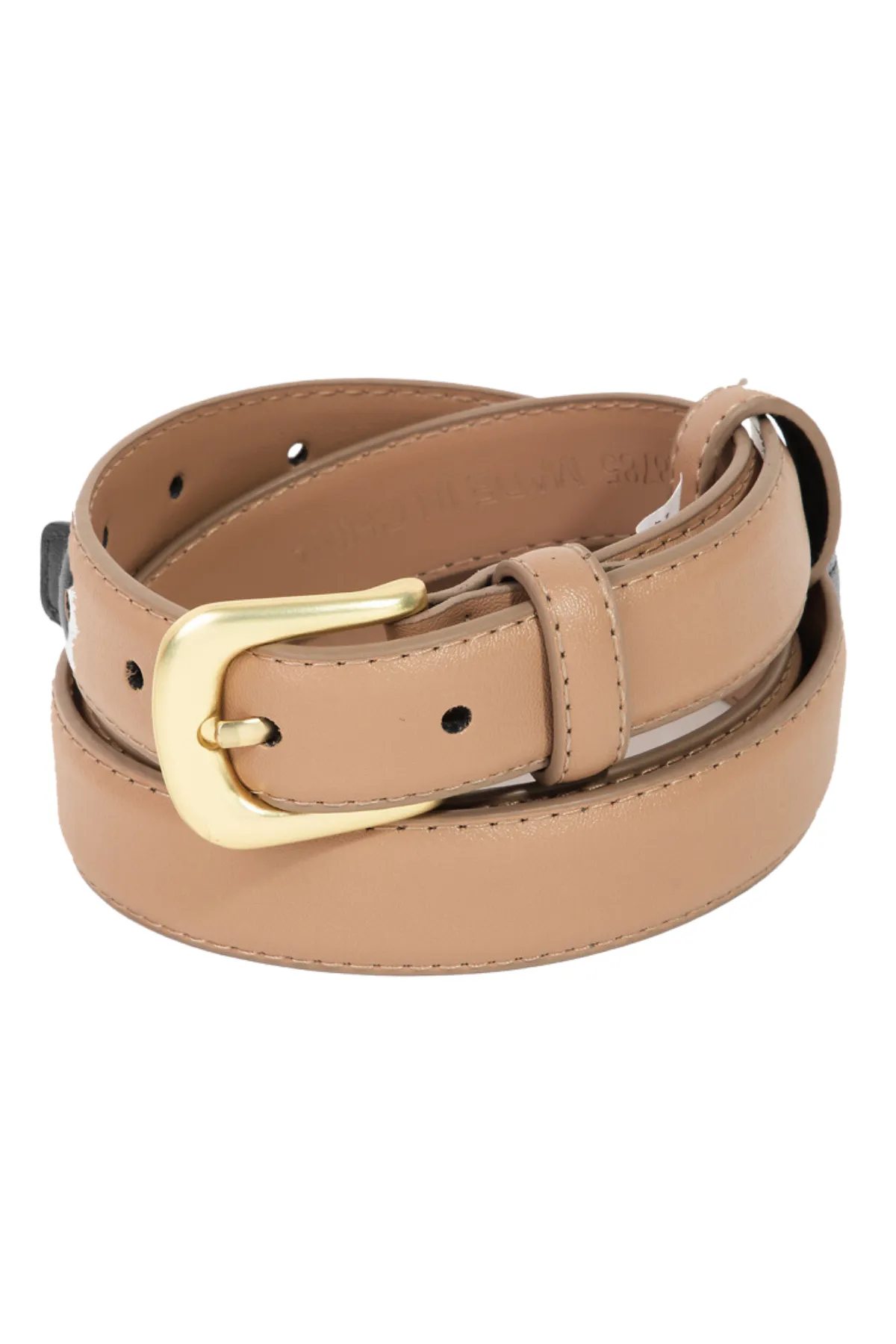 Round Buckle Belt