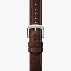 Shinola 22mm Cattail Leather Strap, 120mm x 80mm