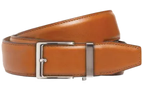 Smooth Pecan, 40mm Strap, Dress Belt