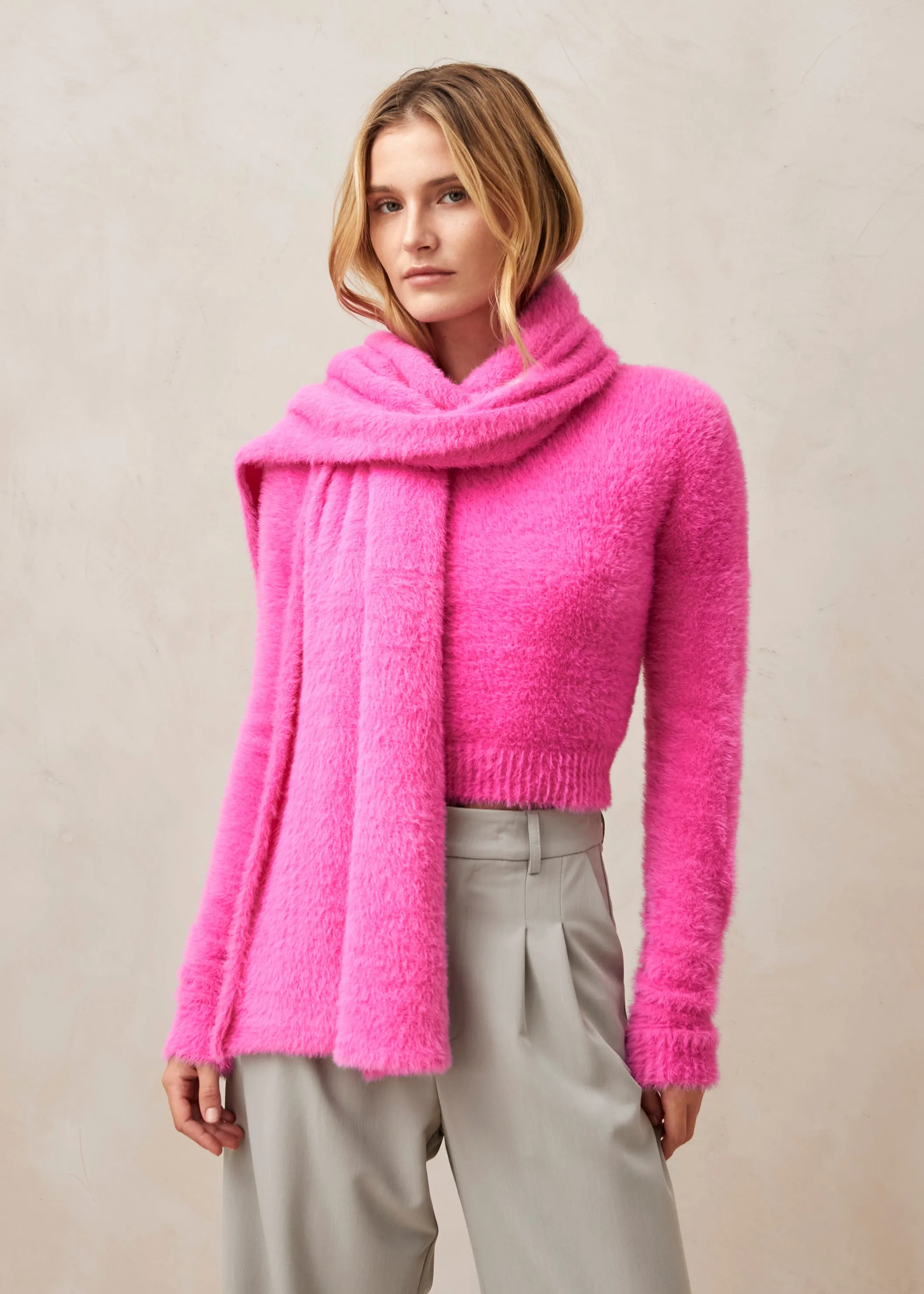 Suave Pink Tricot