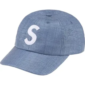 Supreme Raffia S Logo 6-Panel (Navy)