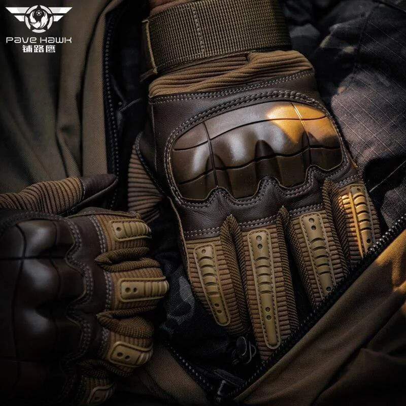 Tactical Gloves Military Men Hard Knuckle Army Paintball Airsoft Shoot Combat AntiSkid Motorcycle Gloves Fingerless Touch Screen