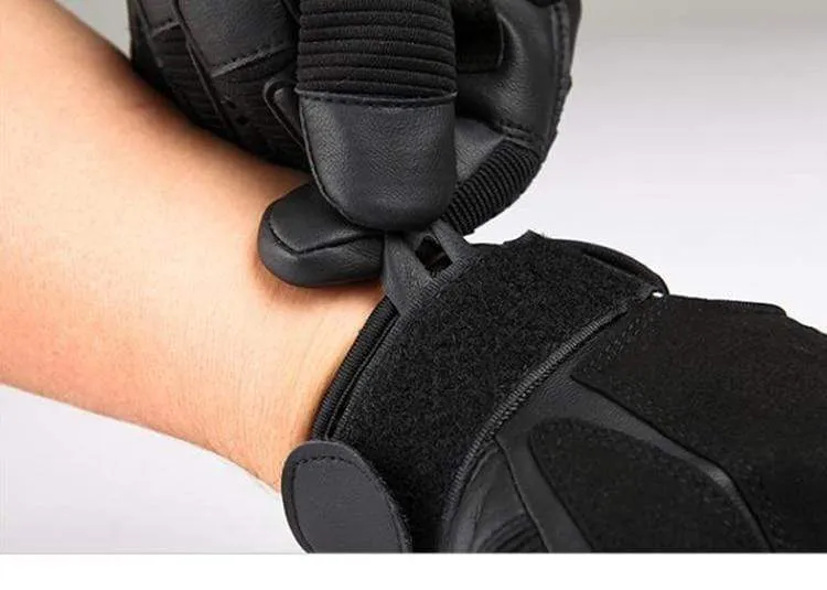 Tactical Gloves Military Men Hard Knuckle Army Paintball Airsoft Shoot Combat AntiSkid Motorcycle Gloves Fingerless Touch Screen