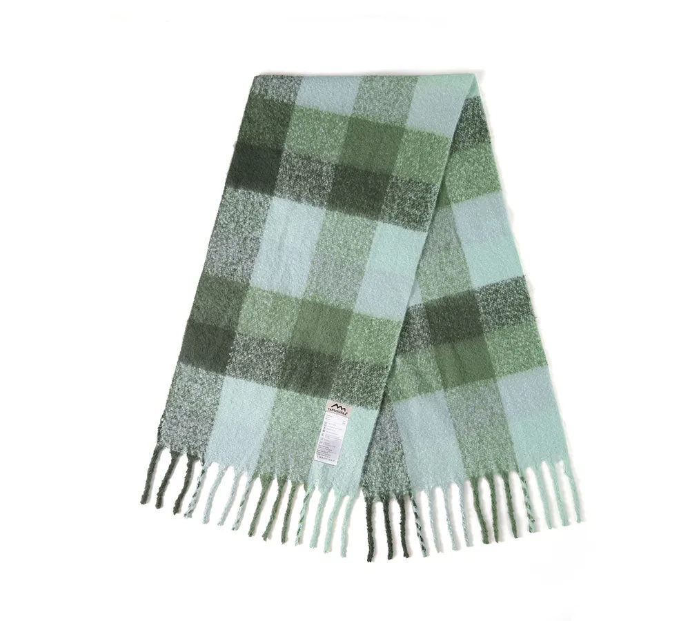 TARRAMARRA Soft Checked Plaid Shawls