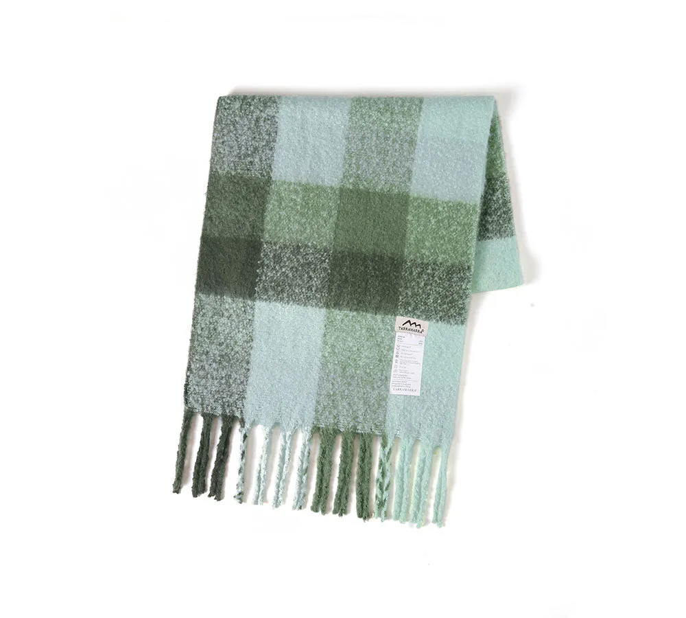 TARRAMARRA Soft Checked Plaid Shawls