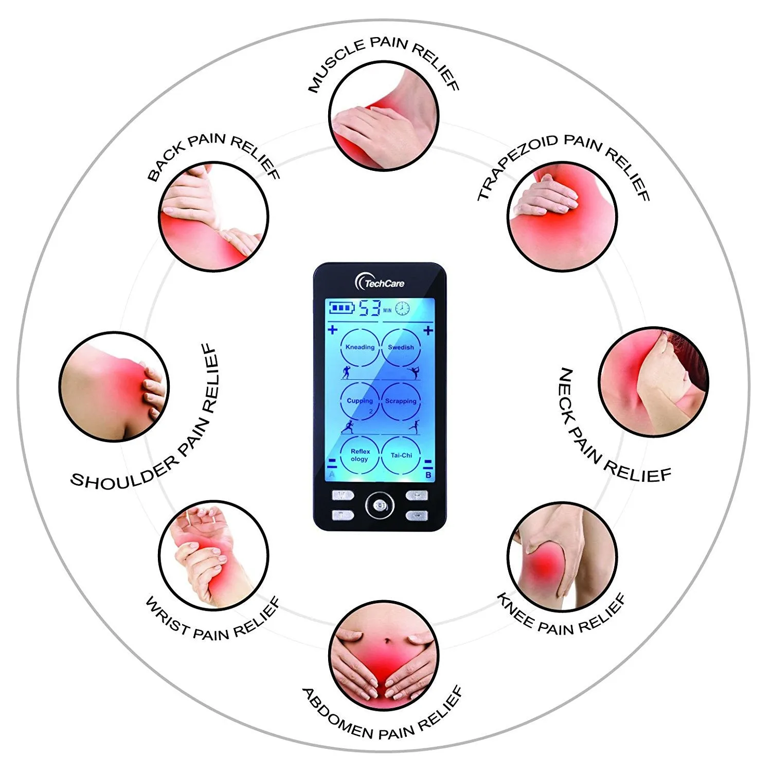 TechCare Plus 24  Tens Unit   Foot Massager Mat