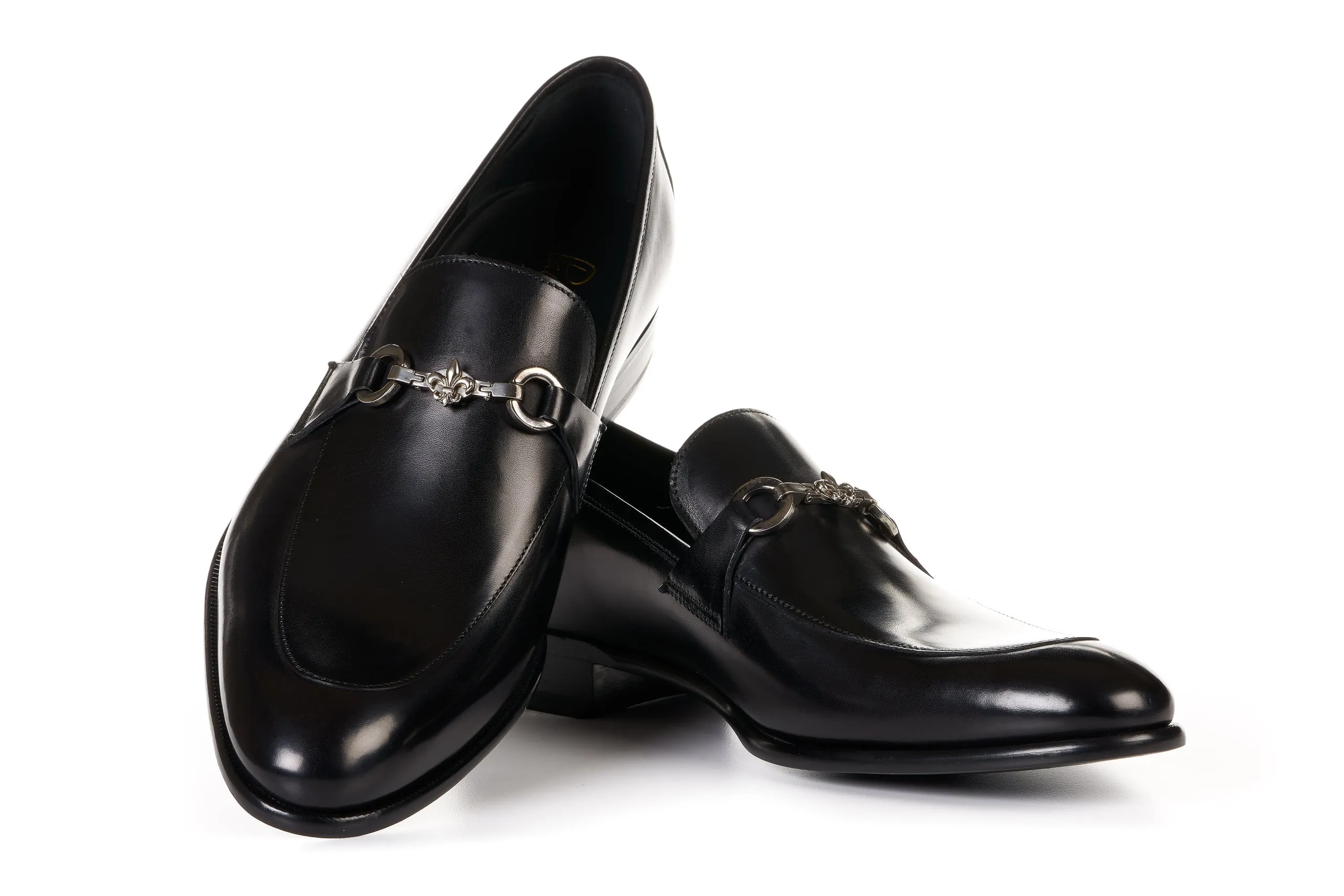 The Caine Bit Loafer - Nero