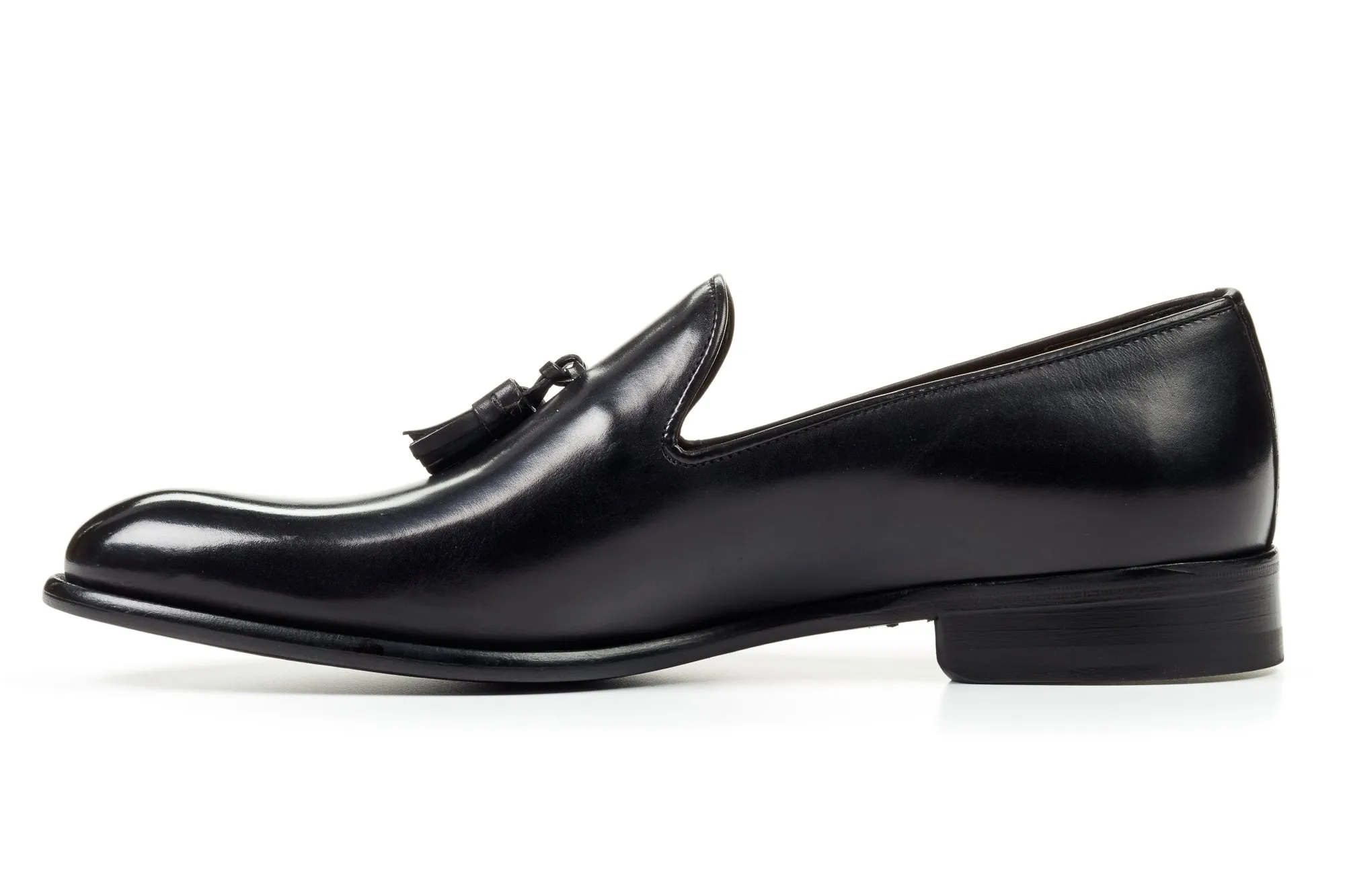 The Chaplin Tassel Loafer - Nero