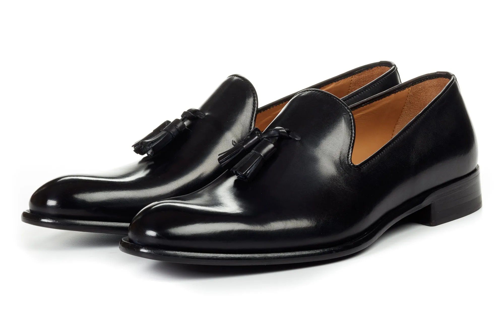 The Chaplin Tassel Loafer - Nero