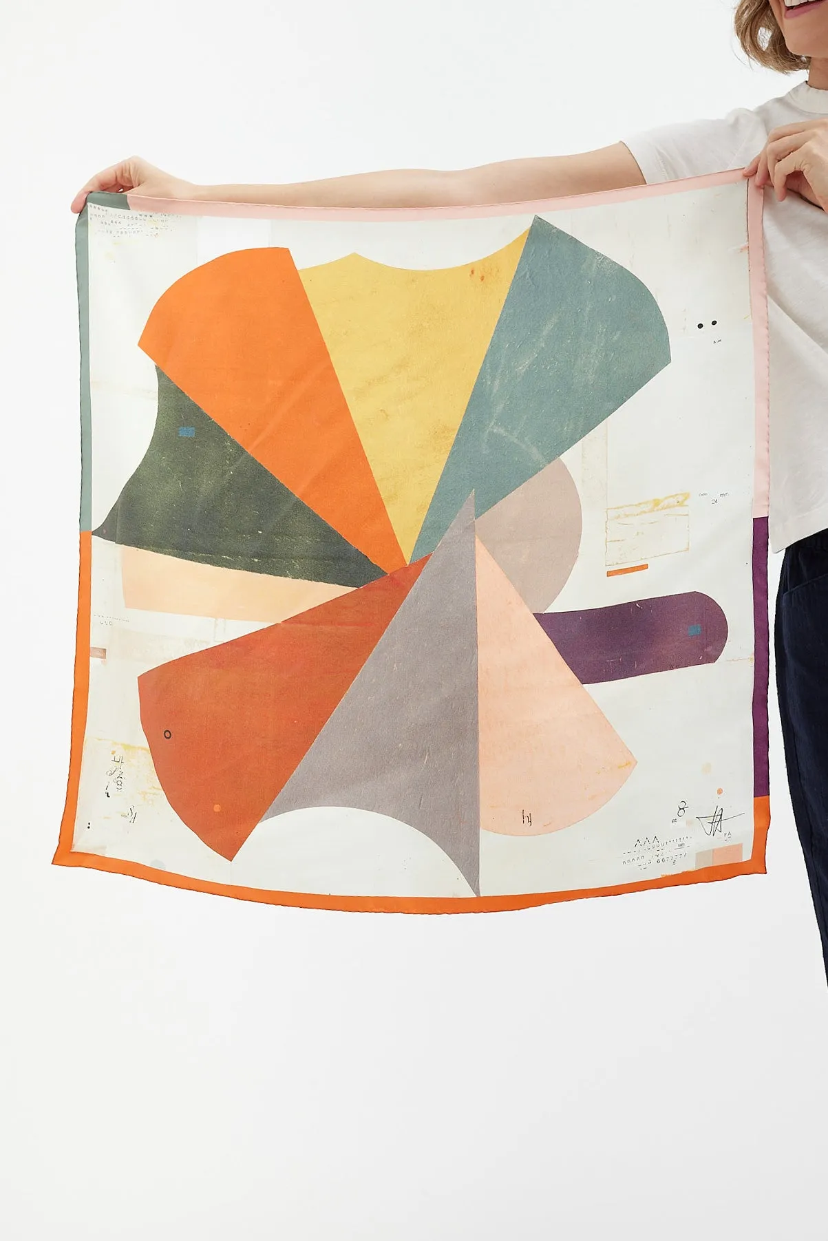 Toast - Fabio Silk Scarf