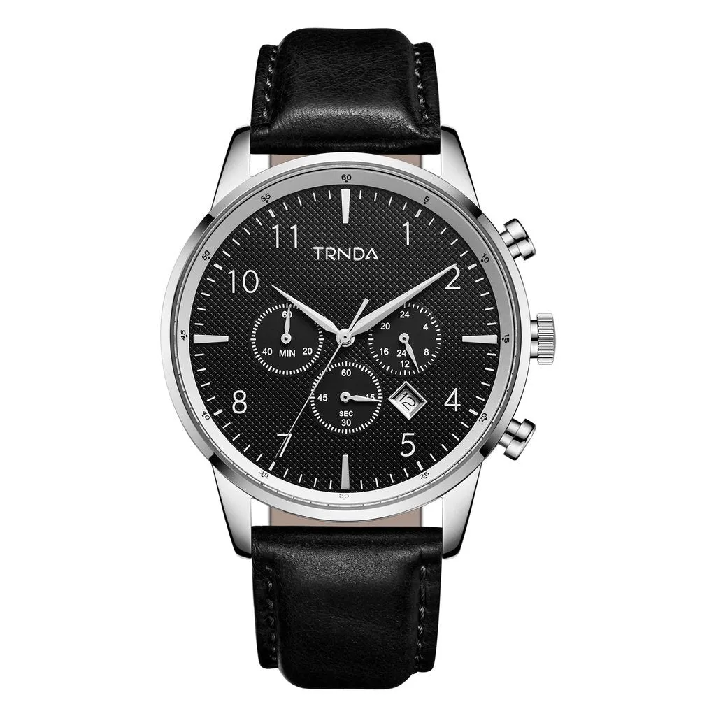 Trnda Stainless Steel Chronograph Men's Watch TR001G2L1-A6B