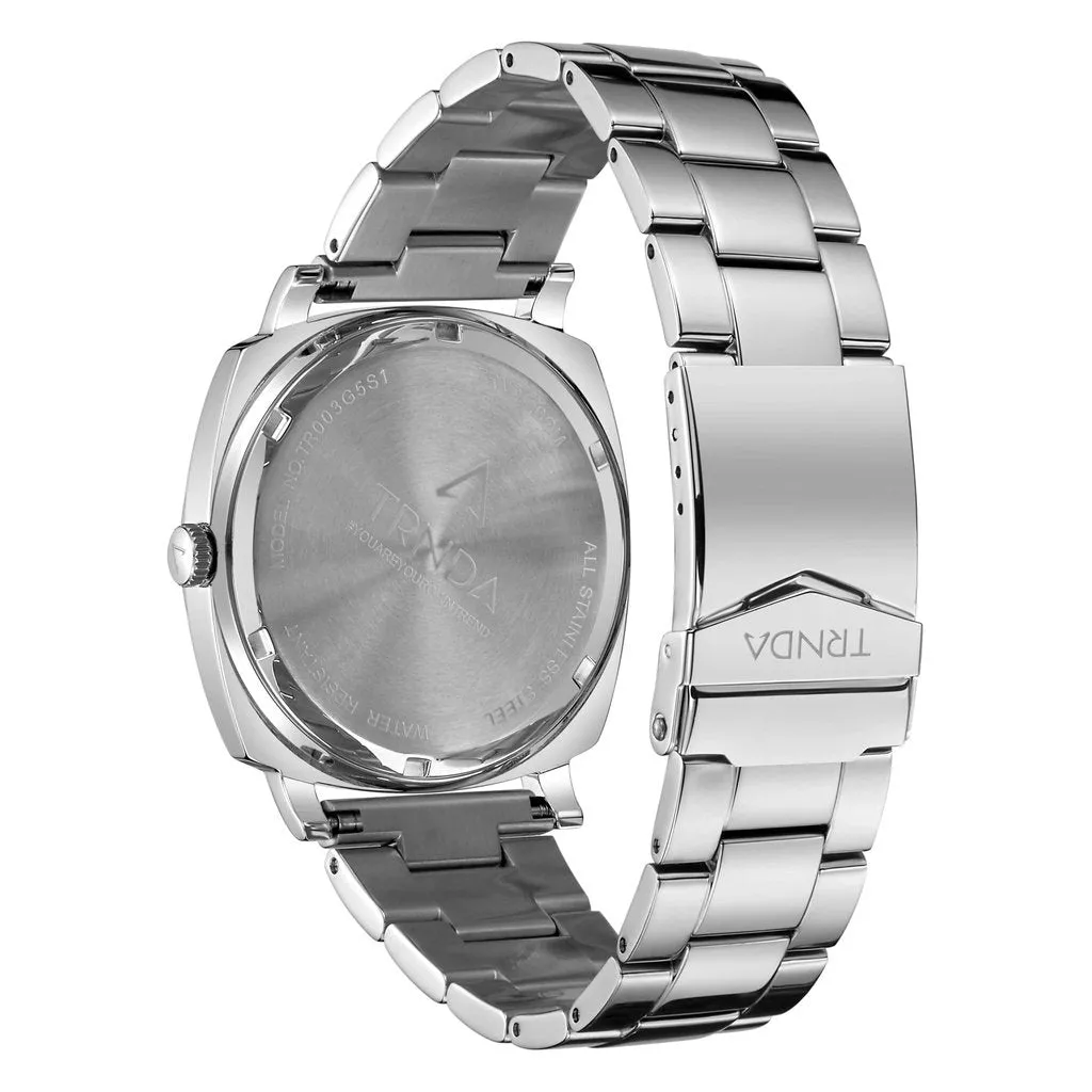 Trnda Stainless Steel Men's Watch TR003G5S1-C9S