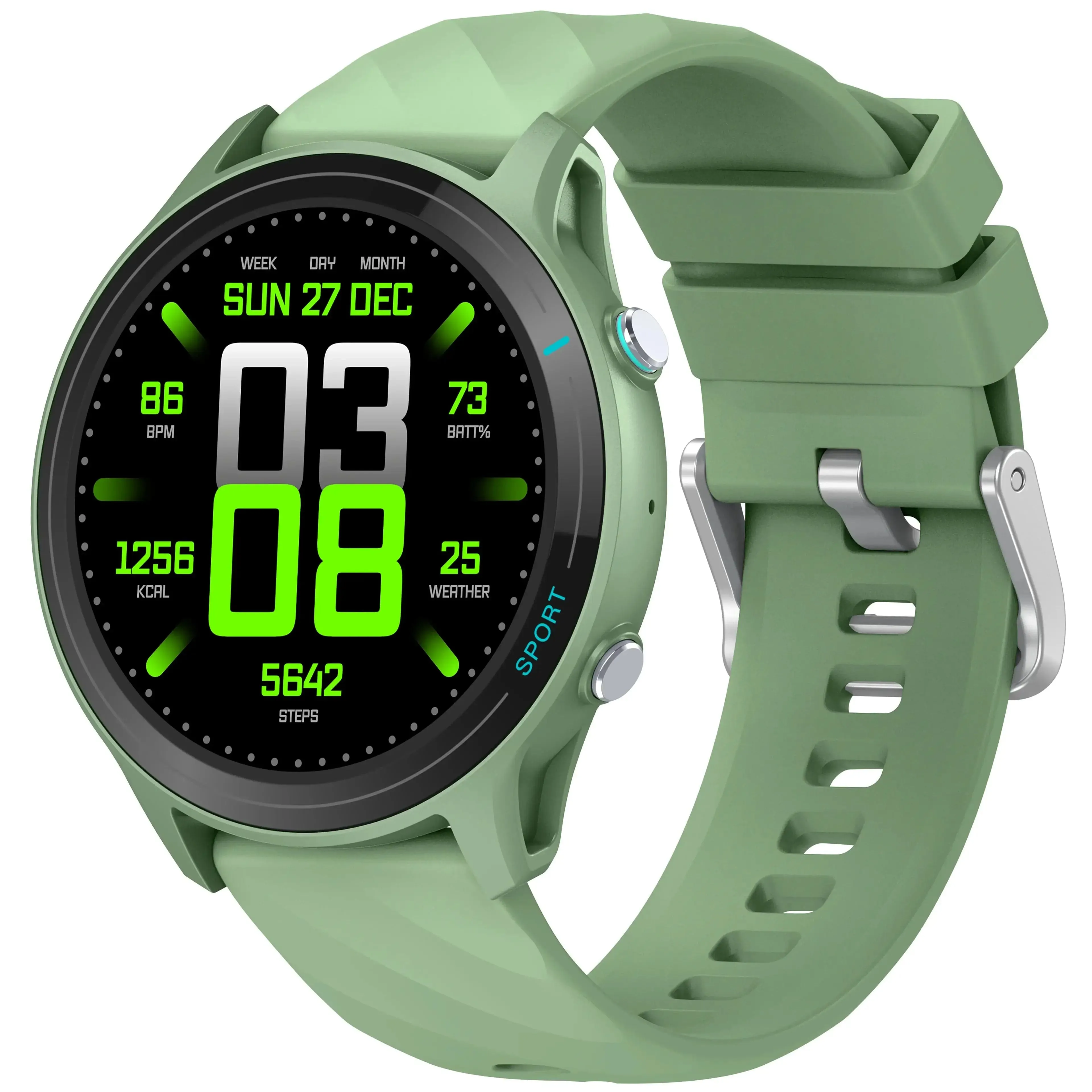 VALDUS 390mAh Battery Long Standby VS07 Smartwatch Support Breathing Training Customizable Watch Face VS07 Fashion Smart Watch