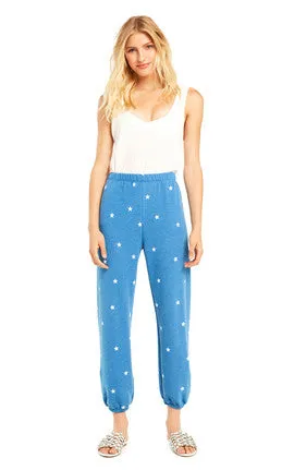 Wildfox Football Star Easy Sweat Pants