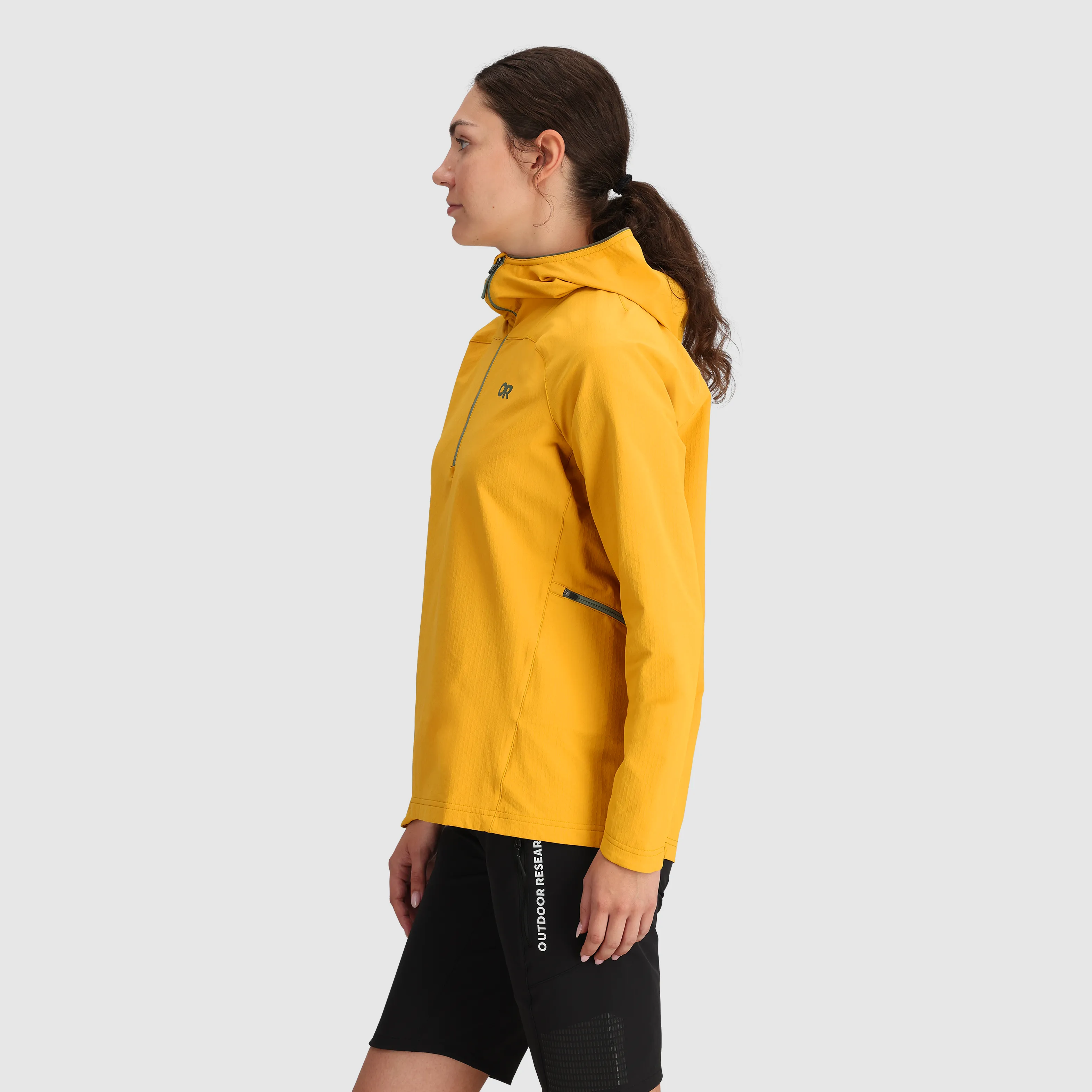 Women's Freewheel Half Zip Soft Shell Hoodie