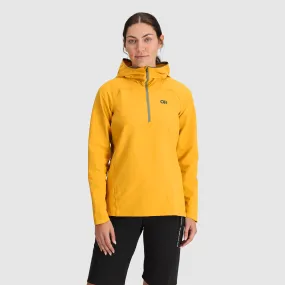 Women's Freewheel Half Zip Soft Shell Hoodie